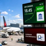Air Canada soutenu par la Financière Banque Nationale, Québecor perd une recommandation