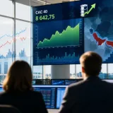 Le CAC 40 en hésitation entre baisse de l'inflation américaine et remontée du pétrole