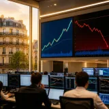 Le CAC 40 au plus haut intrajournalier, Paris termine en forte hausse grâce à la baisse du pétrole