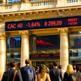 Le CAC 40 chute de 1,64% : le pétrole au‑dessus de 100$ pèse sur la Bourse de Paris