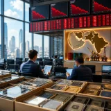 Les indices mondiaux reculent : la tech et les tensions au Moyen‑Orient pèsent, le pétrole bondit