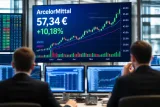 ArcelorMittal s'envole de 10 % et reprend la tête du CAC 40
