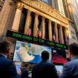 Dow Jones à un record historique, les marchés saluent la désescalade au Moyen-Orient