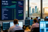 Le CAC 40 rebondit, stimulé par les semi‑conducteurs tandis que le pétrole recule