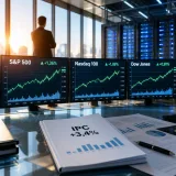 Les indices américains soutenus par l'IA et une inflation en léger repli