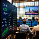 Le CAC 40 grimpe avant la BCE, soutenu par Wall Street malgré la remontée du pétrole