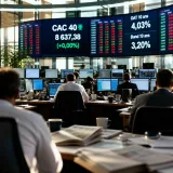 Le CAC 40 stagne à l'ouverture alors que le marché réévalue la trajectoire des taux