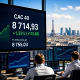 Le CAC 40 signe de nouveaux records, soutenu par le ralentissement de l'emploi américain