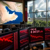 Le CAC 40 recule après une nouvelle montée des tensions entre États‑Unis et Iran