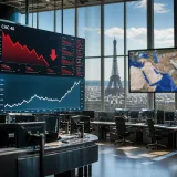 Le CAC 40 attendu en légère baisse, sous la double pression des taux et des tensions au Moyen-Orient