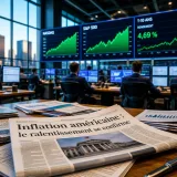 Wall Street en hausse après un CPI américain plus calme, la Fed gagne du temps