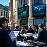Le CAC 40 progresse, porté par Airbus et un rebond des valeurs technologiques