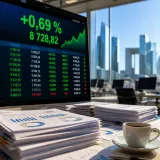 Le CAC 40 monte de 0,7% porté par les résultats et l'espoir d'apaisement au Moyen‑Orient