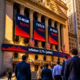 Wall Street temporise après une inflation plus vive, Nvidia attendu en vedette