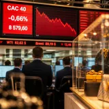 Le CAC 40 repasse dans le rouge, le luxe pèse sur la Bourse de Paris