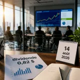 Aon maintient un dividende trimestriel de 0,82 $ payable le 14 août 2026