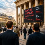 Le CAC 40 recule après les records : prise de bénéfices et baisse généralisée