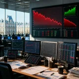 Le CAC 40 recule nettement avant la décision de la BCE, Soitec bondit, STMicro recule