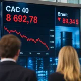 Le CAC 40 recule avant les chiffres américains d'inflation, le pétrole alimente les inquiétudes