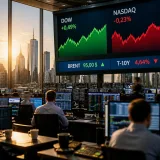 Wall Street hésite tandis que pétrole et taux poussent les investisseurs à la prudence