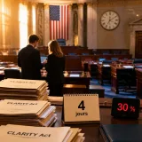 Le CLARITY Act au Sénat : quatre jours pour convaincre, adoption tombée à 30 % de chances
