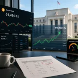 Bitcoin stable près de 64 500 $ avant la décision de la Fed, des options parient sur 72 000 $