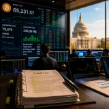 Bitcoin dépasse 65 000 $ après l'adoption du CLARITY Act en commission au Sénat américain