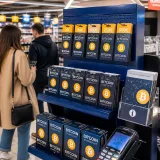 Des cartes‑cadeaux Bitcoin distribuées chez Carrefour : la crypto entre dans les rayons
