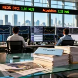 Goldman Sachs achète NEOS pour 2,25 Md$ et renforce son offre d'ETF liés au bitcoin