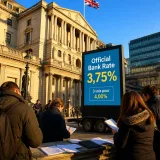 La Bank of England maintient son taux à 3,75% malgré trois voix favorables à une hausse