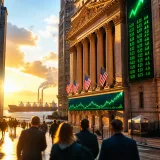 Wall Street grimpe après des résultats bancaires solides et un tassement surprise de l'inflation