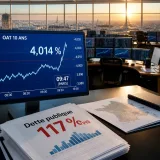 Le taux d’emprunt à 10 ans de la France franchit 4 %, signal d’alerte pour les comptes publics