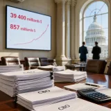 La dette américaine frôle les 39 400 milliards de dollars, un fardeau croissant pour le budget fédéral