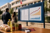 L'inflation en Tunisie ralentit à 5,3 % en juin 2026, freinée par les prix alimentaires