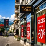 L'inflation suisse poursuit son reflux en juillet, à 0,4% sur un an