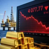 Le prix de l'or replonge à 4 077,77 $ l'once sous l'effet des tensions USA‑Iran et des craintes d'inflation