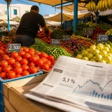 L'inflation en Tunisie ralentit à 5,1 % en juillet, signe d'un reflux des prix alimentaires