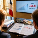Charge de la dette de l’État : +18,3 % en un an, bilan alourdi de 5,3 milliards d’euros