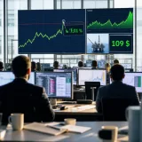 Le rendement du dix‑ans américain repasse brièvement au‑dessus de 5 %, reflet des tensions inflationnistes