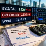 Le dollar canadien cède face au dollar US après un ralentissement de l'inflation