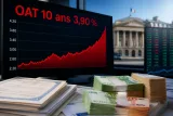 Le rendement à 10 ans de la dette française à près de 3,9 %, un niveau inédit depuis 2009