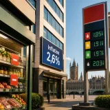 Royaume‑Uni : l'inflation recule à 2,6% en juin, répit pour le nouveau gouvernement