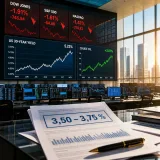La Fed maintient ses taux : Wall Street chute, les taux longs frôlent des niveaux inédits depuis 2007