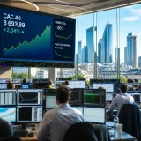 La Bourse de Paris atteint de nouveaux sommets soutenue par la chute du pétrole et l'apaisement géopolitique