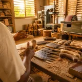 Un artisan martiniquais mise sur le bois local pour faire vivre un savoir‑faire et des emplois