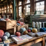 En 1926, Pingouin a industrialisé la pelote de laine prête à l'emploi à Roubaix