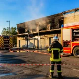Incendie à Pinsaguel : trois commerces fermés, 19 salariés en chômage technique