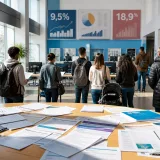 Le chômage officiel recule à 9,5% mais le marché du travail reste largement sous‑utilisé