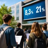 Chômage : 8,3 % en France et plus de 21 % pour les jeunes, le débat politique s'enflamme