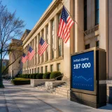 Aux États-Unis, les premières demandes d'allocations chômage reculent à 187 000 la semaine dernière